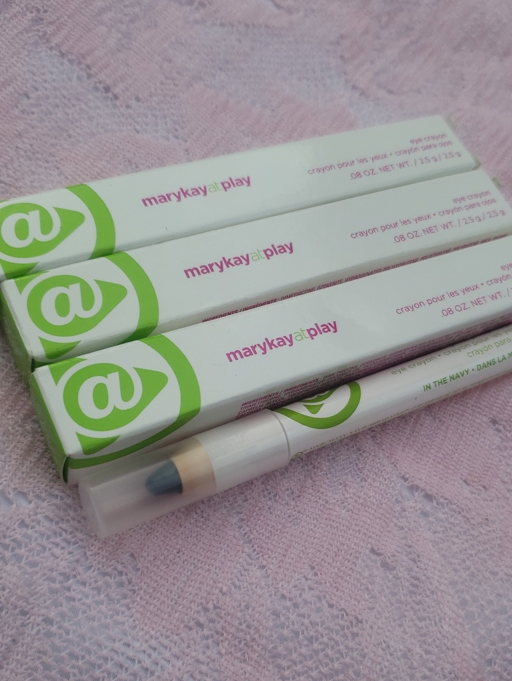 🌟NIB! Rare Find: Vintage Mary Kay At Play Eye Crayon – Shade: "In The Navy"
